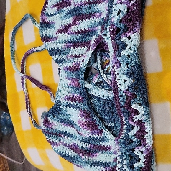 Crocheted Halter Top - Picture 1 of 4
